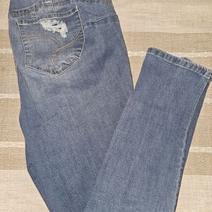 YMI Wanna Betta Butt Light Blue Women's Skinny Jeans